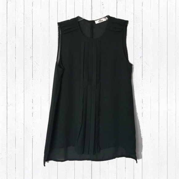 Elodie Tops - Donated - Elodie - Evergreen color tank